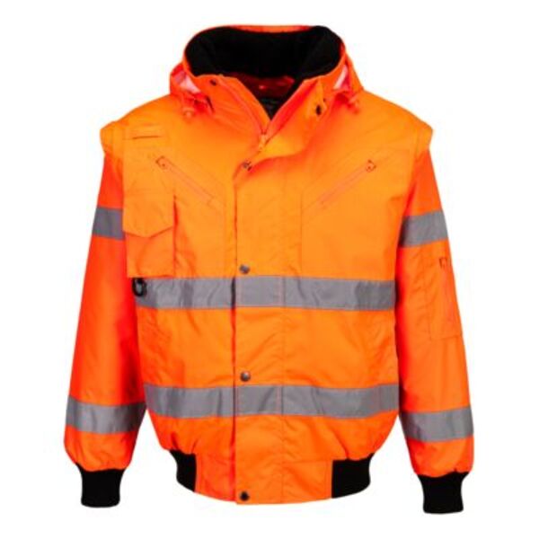 Hi-Vis 3-in-1 Bomber Jacket  Thumbnail