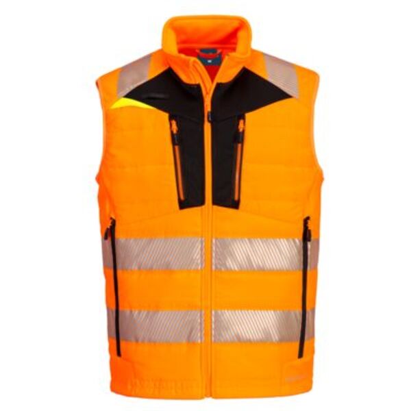 DX4 Hi-Vis Hybrid Baffle Bodywarmer Thumbnail